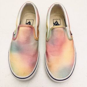 Ombré rainbow Vans